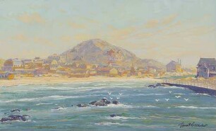 Lüderitzbucht von der Haifischinsel gesehen
