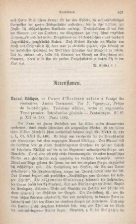 421-433 Rezensionen