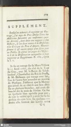 Supplément