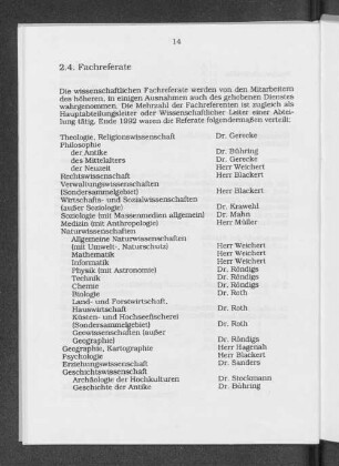 2.4. Fachreferate