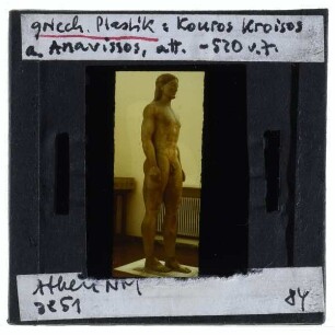 unbekannt, Kroisos Kouros (Anavyssos Kouros)