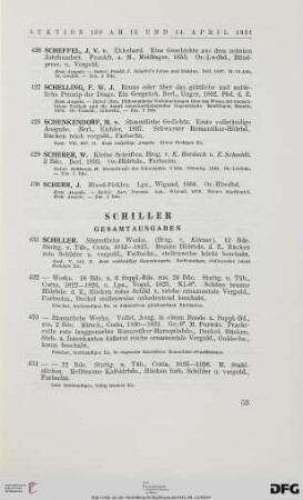 Schiller (Nr. 431-469)