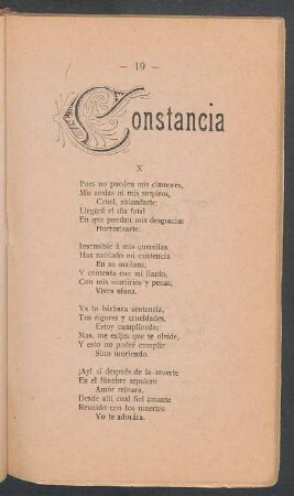 Constancia