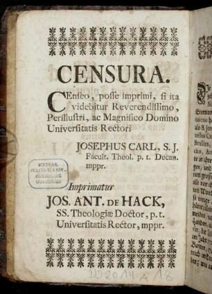 Censura.
