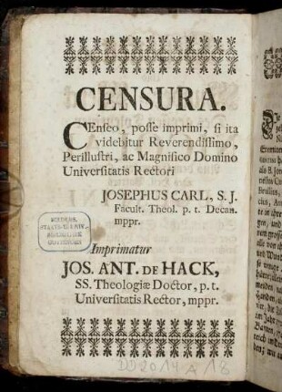 Censura.