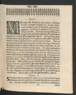 Thesis I. - XXXIII.