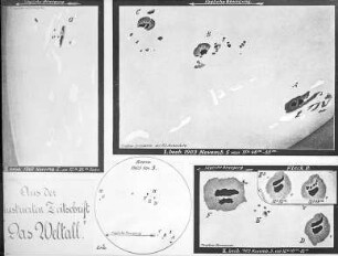 Sonnenflecke, November 1903, beobachtet von Dr. Archenhold