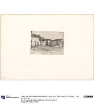 Liverdun (aus der Serie "Twelf Etchings from Nature")