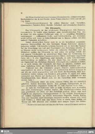 VII. Ultramarin.