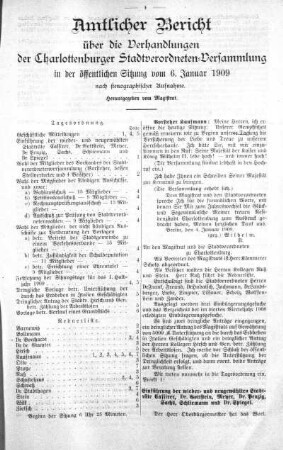 6. Januar 1909