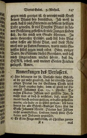 Anmerkungen des Verfassers.