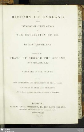 The History Of England, From The Invasion Of Julius Caesar To The Revolution Of 1688