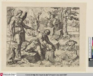 [Tobias Catching the Fish in the River Tigris; Tobias fängt den Fisch im Fluss Tigris]