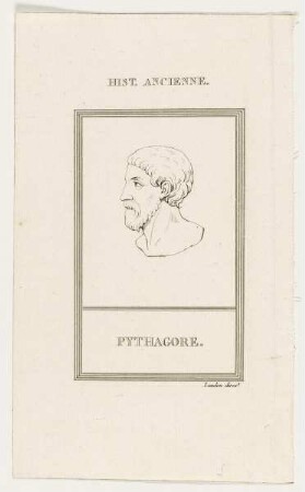 Bildnis des Pythagore