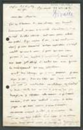 Brief von Charles Théophile Bruand d'Uzelle an Gottlieb August Herrich-Schaeffer