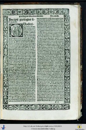 Liber Duodecimus (Tabula totius operis)
