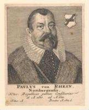 Paulus von Rhein, Nürnberger, Ratskonsulent; gest.1642