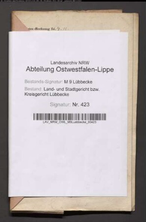 Erblasser: Döckel, Marie Ilsabein:
