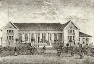 Der Cursaal im Amalienbade zu Langenbrücken