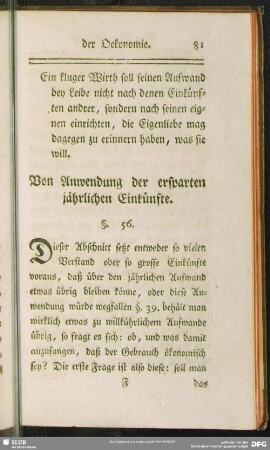 Von Anwendung der ersparten jährlichen Einkünfte