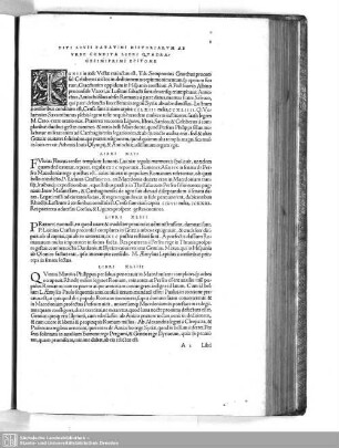Titi Livii Patavini Historiarum Ab Urbe Condita Libri Quadra Gesimiprimi Epitome