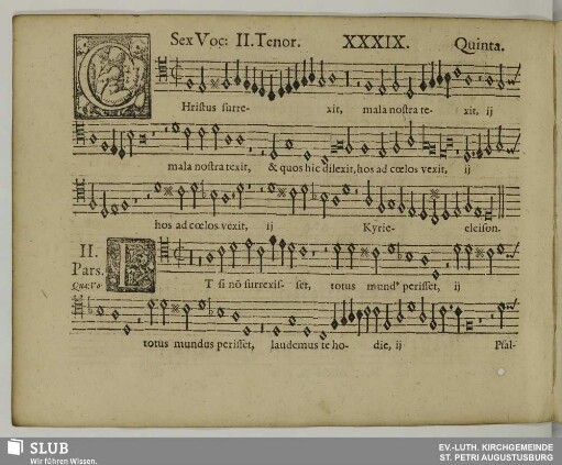 XXXIX. Christus surrexit mala nostra texit