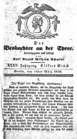 11. Stueck, 14. Maerz 1836