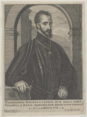 Bildnis des Ferdinandvs Alvarvs a Toleto d'Alva