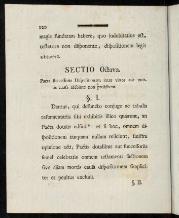 120-128, Sectio VIII. - Sectio IX.
