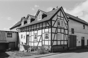 Wohnhaus (Wohngebäude, Fachwerk); Frankenau, Friedrichstraße 18