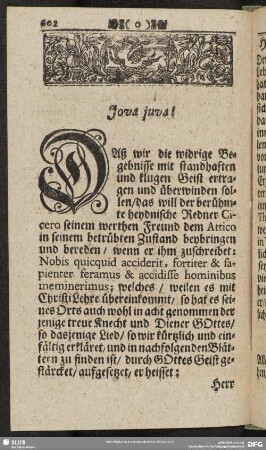 [Ach Gott erhör mein Seuffzen ...]