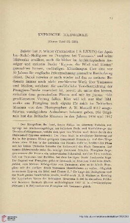 40: Kyprische Bildwerke