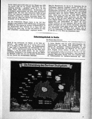 Die Entwicklung des Berliner Stadtgebiets