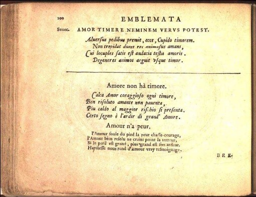 Amor Timere Neminem Vervs Potest