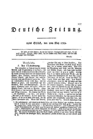 Beyspiele : Zur Nachahmung