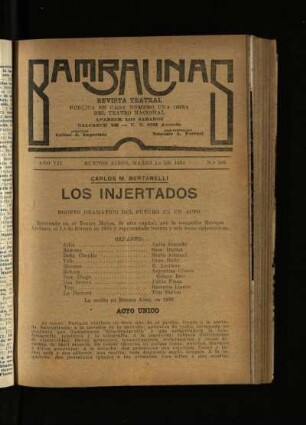 Acto unico
