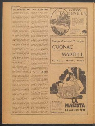 El origen de los números
