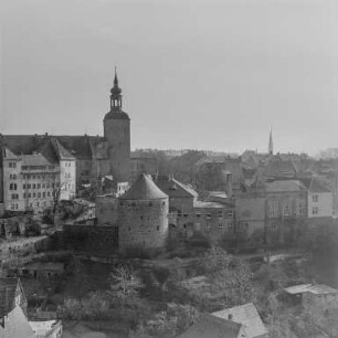 Bautzen : Bautzen. Blick vom Turm der Alten Wasserkunst auf die Stadt