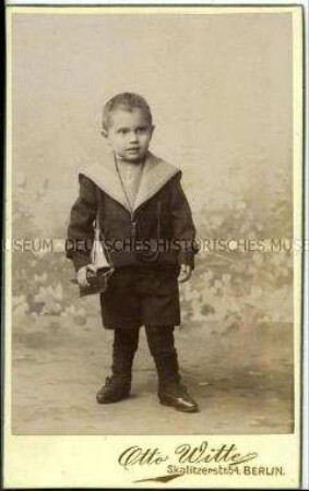 Kleiner Junge im Matrosenanzug, Carte de Visite
