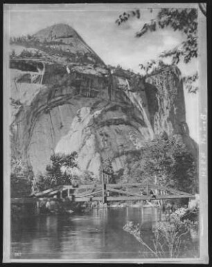 Yosemite. North Dome and Royal Arches, Yosemite, Cal.