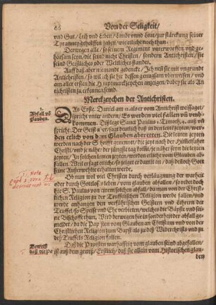 Merckzeychen der Antichristen.