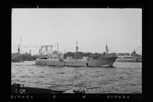 Athene (1959), Livestock carrier, Cimbria Reederei AG, Lübeck, Bau-Nr. 5274