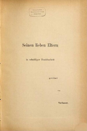 Ueber Keratitis bullosa : Inaug.-Diss. von Würzburg