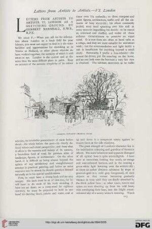 2: Letters from artists to artists, [6], London as a sketching ground