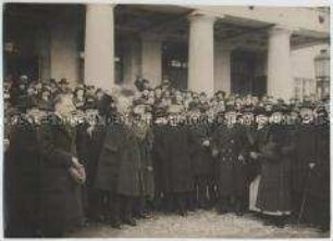 Reichspräsident Ebert in Weimar
