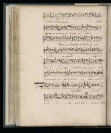 73. De profundis clamavi