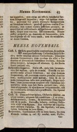 43-46, Mense Novembris; Mense Decembris