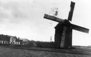 Triebischtal-Garsebach. Windmühle Stepenitz in Pommern, Geburtsstätte von Kurt Müller