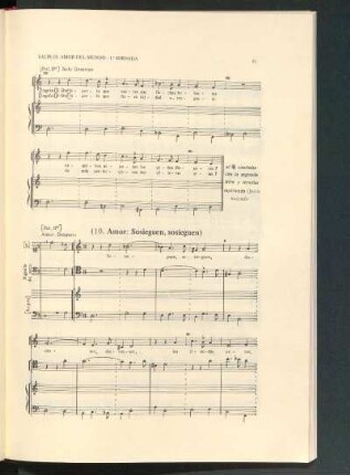 (10. Amor: Sosieguen, sosieguen)