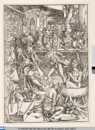Die Marter des Evangelisten Johannes